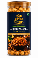 Roasted Achari Makhana – Crunchy Pickle-Flavored Fox Nuts Snack view 1