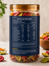 Mix Vegetable Chips | Healthy Crunchy Snack | Gluten-Free, Trans Fat-Free, GMO-Free | Light & Crispy Veggie Chips | Tea Time & Guilt-Free Snacking view 3