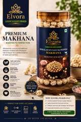Himalayan Salt and Pepper Makhana (Fox Nuts) – Classic, Light, Crunchy Snack view 2