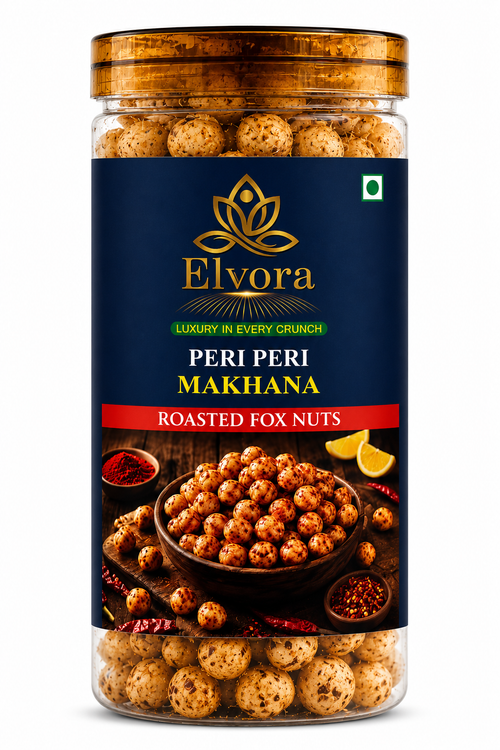 Peri Peri Flavoured Makhana – Roasted, Crispy Bold Snack