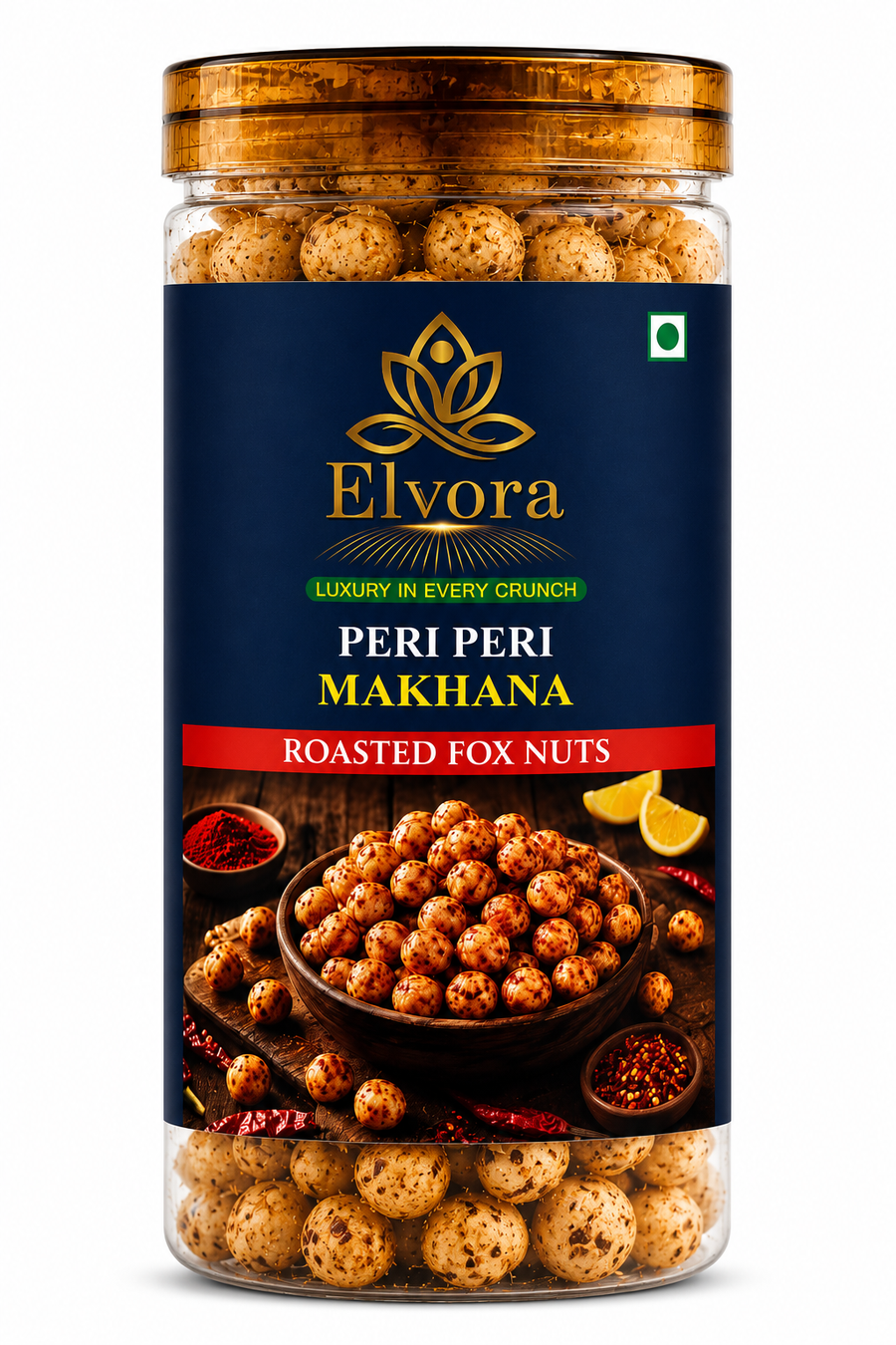 Peri Peri Flavoured Makhana – Roasted, Crispy Bold Snack