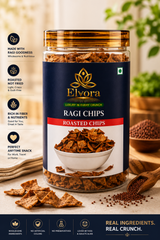 Ragi Chips | Healthy Crunchy Millet Snack | Gluten-Free, GMO-Free, Trans Fat-Free & No Palm Oil view 2
