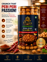 Peri Peri Flavoured Makhana – Roasted, Crispy Bold Snack view 2